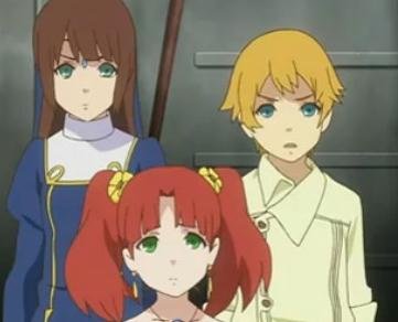 红头发绿眼睛的日本动漫女主角 戴耳环项链的 请问动漫叫什么