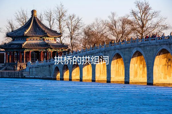 拱桥的拱组词