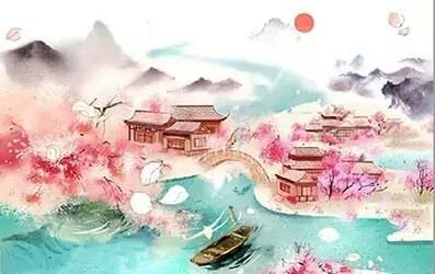 《桃花源诗》的全文翻译