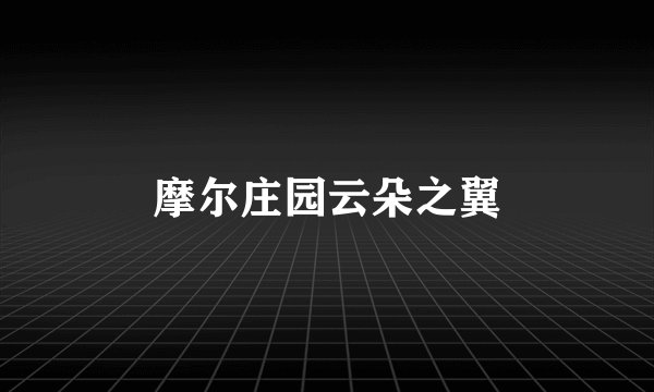 摩尔庄园云朵之翼