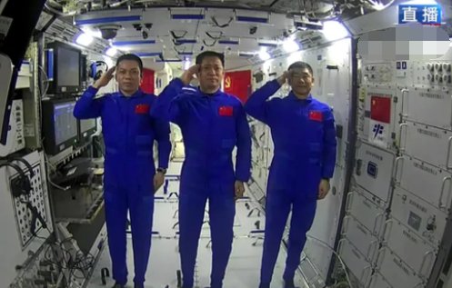 天和核心舱天地通话的画面是否清晰？