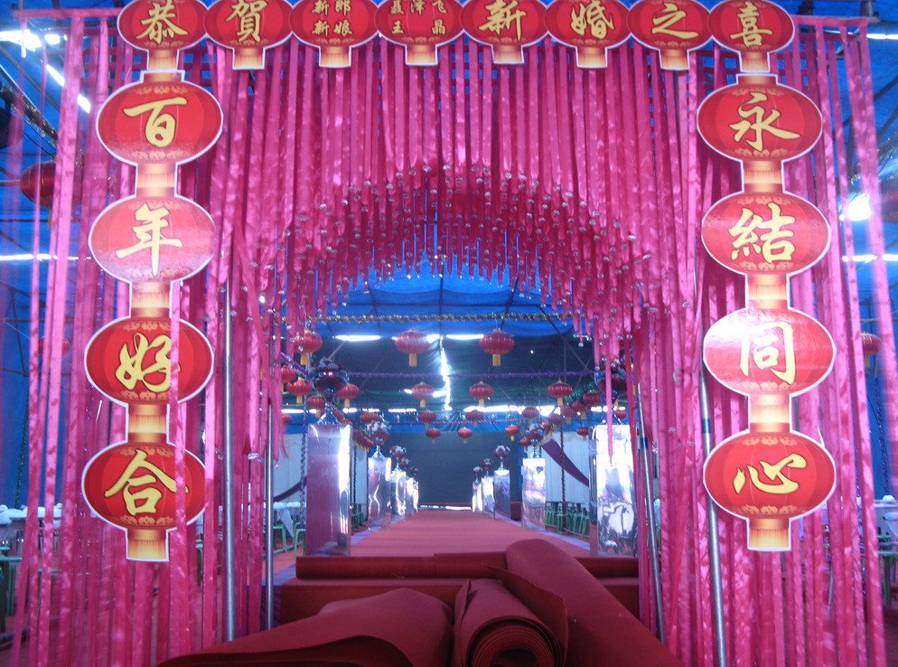 东北婚礼庆典门的介绍