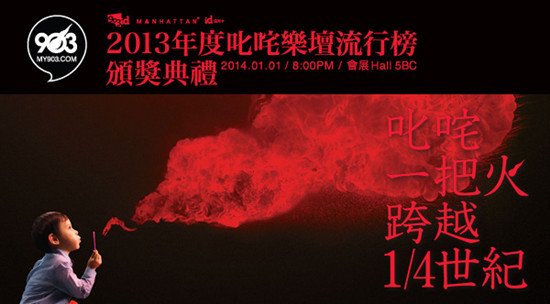 2014年度叱咤乐坛流行榜颁奖典礼的歌手奖项