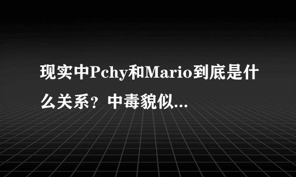 现实中Pchy和Mario到底是什么关系？中毒貌似有点深。。。请大家公正的说，因为我真的很想知道