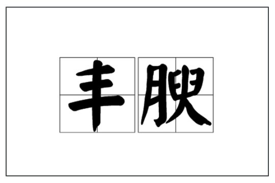 丰腴是什么意思