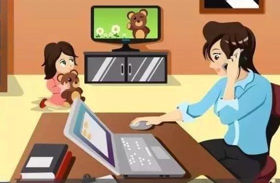 妈妈说，她今晚要加班，什么时候回家？