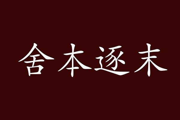 舍本逐末的意思是什么