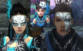 剑3 角色 有条黑布把眼睛挡住了是怎么回事