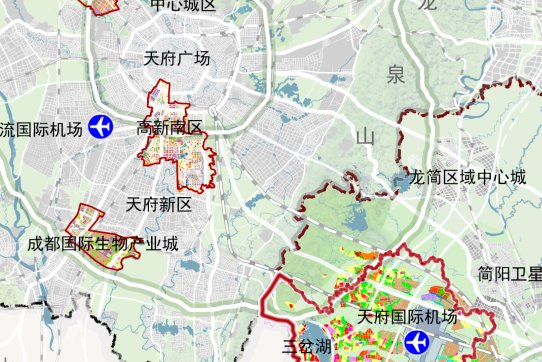 成都高新区都有哪些社区？