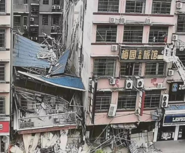 长沙一楼房倒塌，底商杨国福被埋，造成的损失有多大？