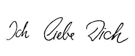 我爱你的德语怎么说？