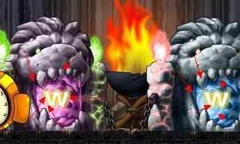 勇士的信仰正式版怎么进神秘地带，我已经打出女神碎片了。