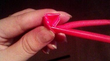 怎么用吸管折东西