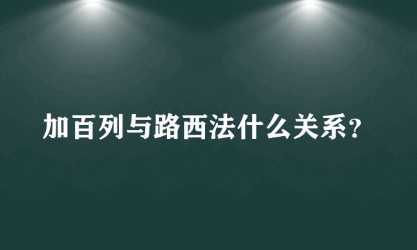 加百列与路西法什么关系？