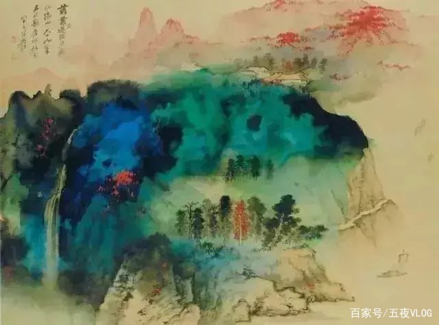 徐悲鸿擅长画马,齐白石擅长画虾,那张大千擅长画什么呢?