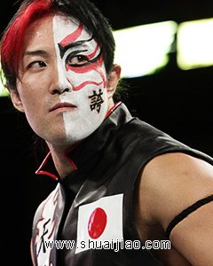 我在看WWE的时候看到上面有个日本人，那上面有中国人么 ？那个日本人的资料是什么！