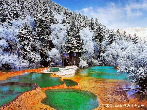 九寨沟立冬定妆照出炉,雪后的九寨沟是一副什么景象?