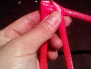 怎么用吸管折东西