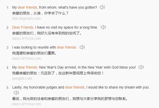 拜拜 亲爱的朋友 英语 怎么说