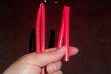 怎么用吸管折东西