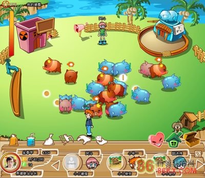 开心猪倌的游戏特点