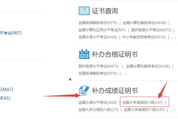 往年大学英语六级成绩如何查询?