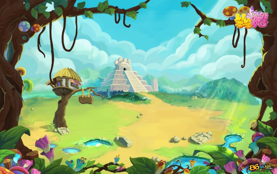 笨笨跳跳的故事背景