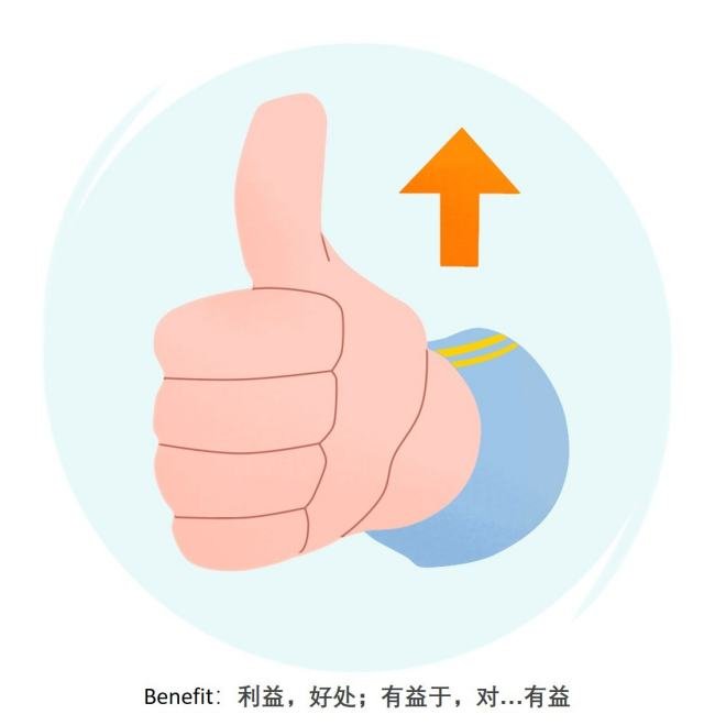 benefit to与be benefit for有什么区别吗？