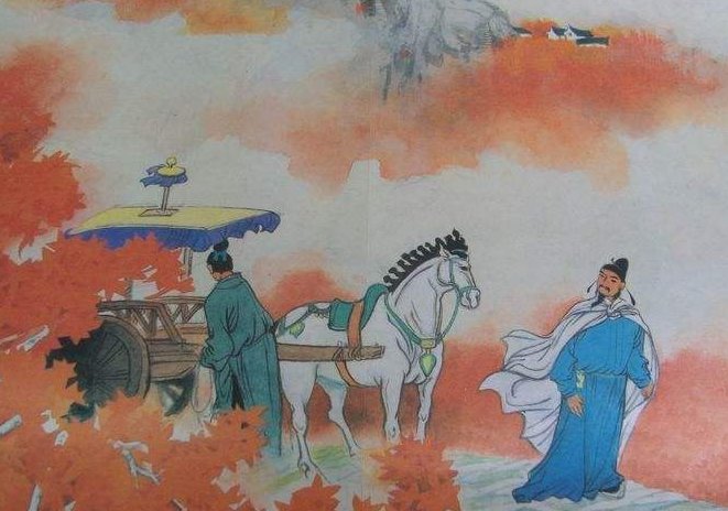 远上寒山石径斜白云深处有人家这首诗描写的是什么季节