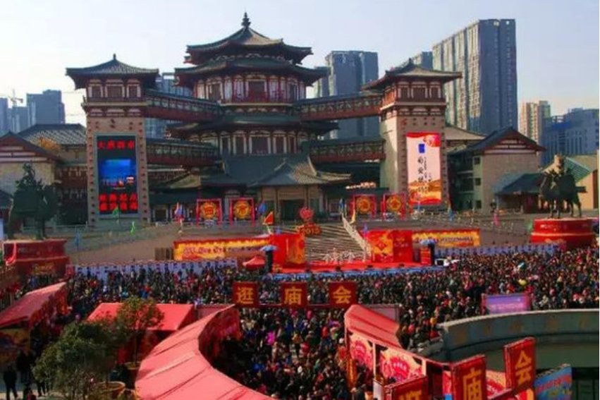 逛大唐西市庙会在河内（陕西）都是有什么内容？