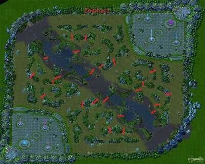 英雄联盟中豹女变成豹形态后可以穿那些墙？麻烦大神说得具体些，有图就更好了！非常感谢！