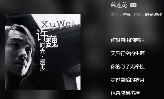 “……穿越幽暗的岁月，也曾感到彷徨，当我低头的瞬间，才发现路……”是那首歌的歌词？求歌名