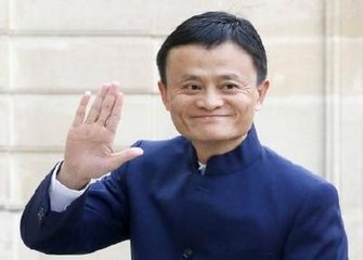 马云的手势的图片