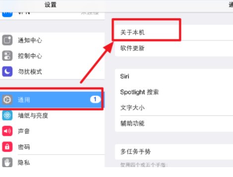 苹果平板怎么查看生产日期？