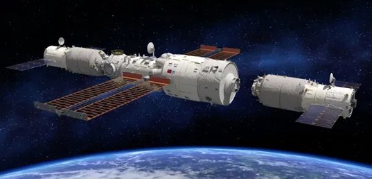 天舟三号从空间站后端绕前端对接，到底是怎么做到的？