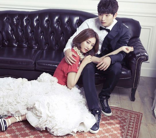 珍惜夫妇婚纱照 太般配太有爱了跟真的一样
