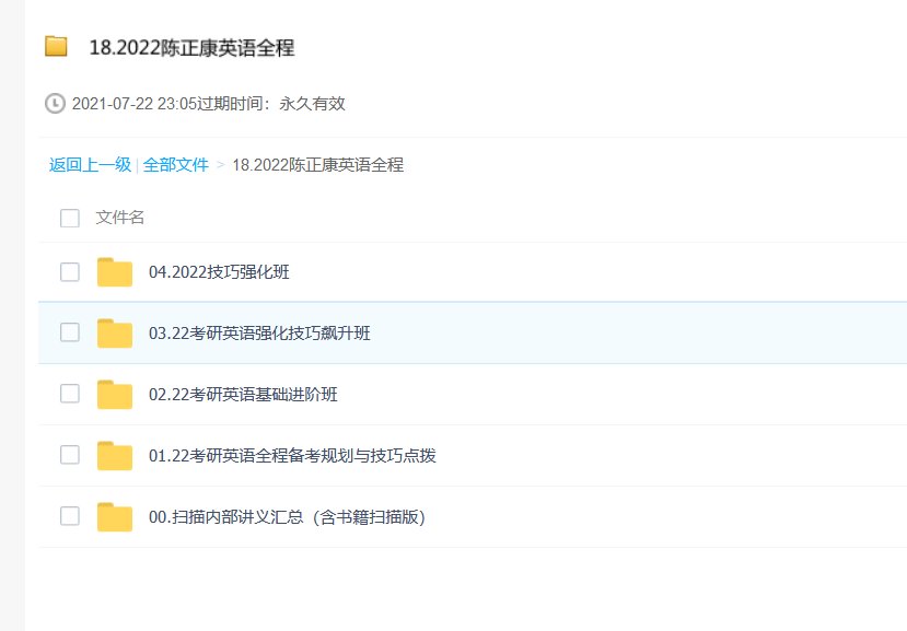 亲们有没有陈正康的考研英语视频教学 最好是更新的 能发一下吗