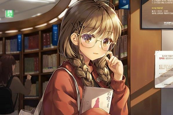 图书室里的女朋友未增删带翻译的全集