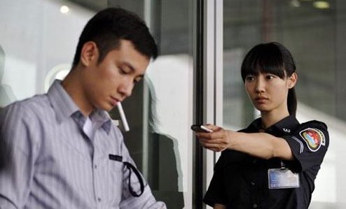 白百何和文章演的过飞机安检叫什么电影