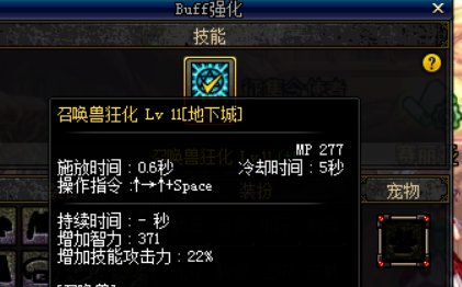 地下城buff集成系统怎么设置