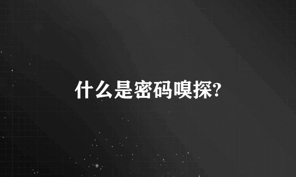 什么是密码嗅探?