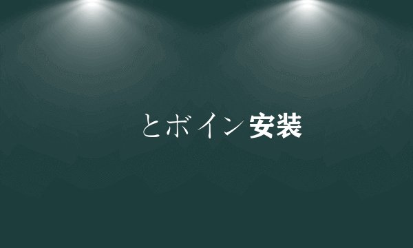 姫とボイン安装