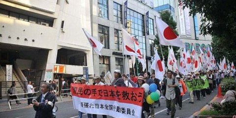 日本所谓的左翼右翼分别是什么意思？