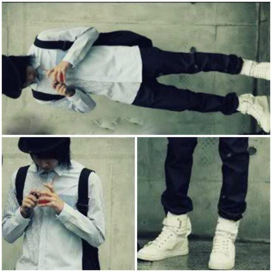 汗马宝靴怎么搭配裤子男的