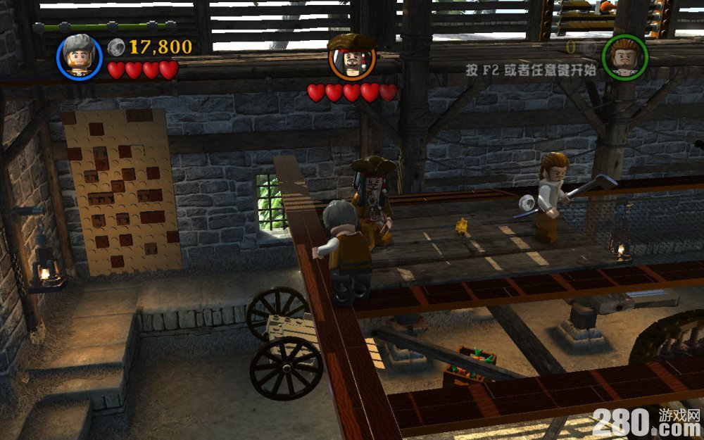 乐高加勒比海盗的游戏配置