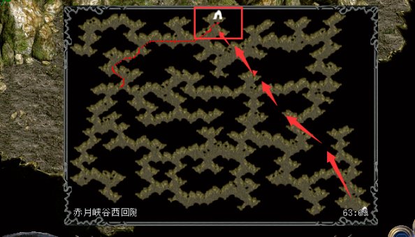 热血传奇赤月峡谷怎么走