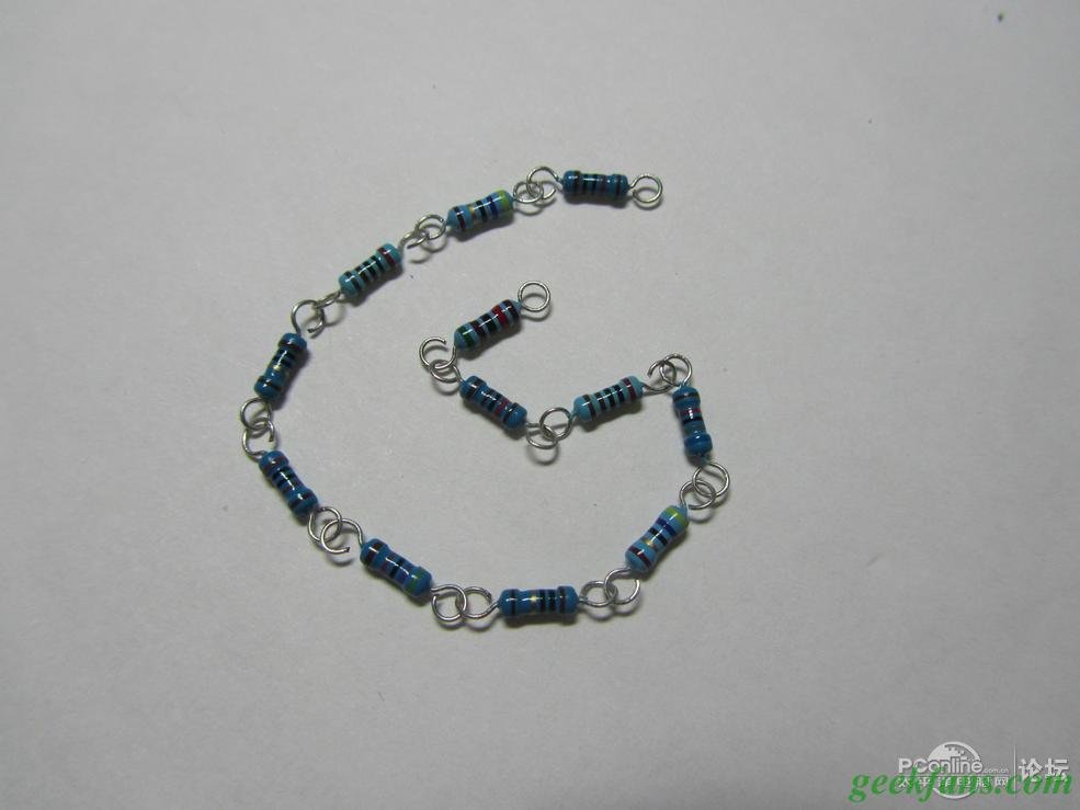 电阻手链的热议