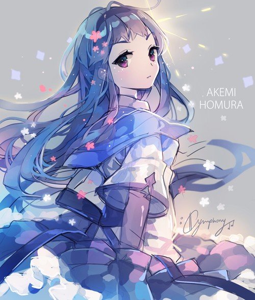 求一些动漫少女的照片。做qq头像