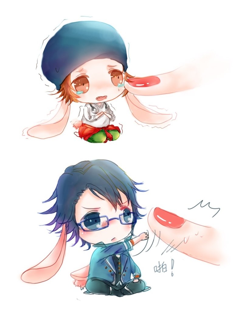 男男动漫可爱的萌图