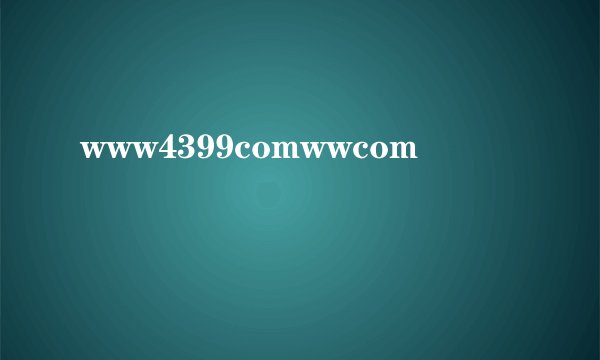 www4399comwwcom